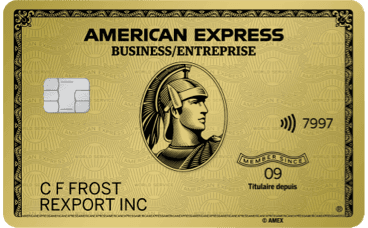 American Express Canada Business Gold Rewards Card